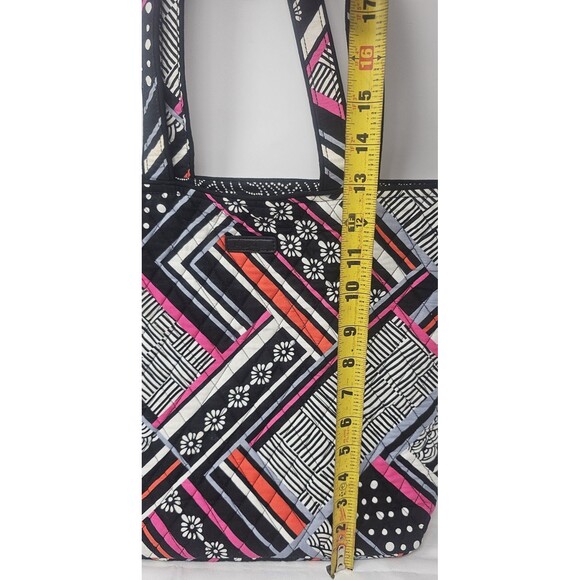 Vera Bradley Retired Large Cotton Double Handle Tote Northern Stripes Multicolor - Picture 9 of 16
